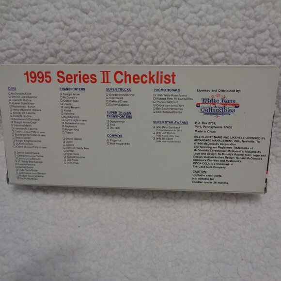 Bill Elliott McDonald's Racing Super Stars Matchbox Transporters Limited Edition - Picture 7 of 11